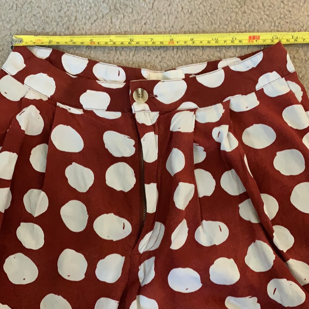 Urban outfitters Dara Pleated Trouser polka dot Pant - Picture 8 of 10